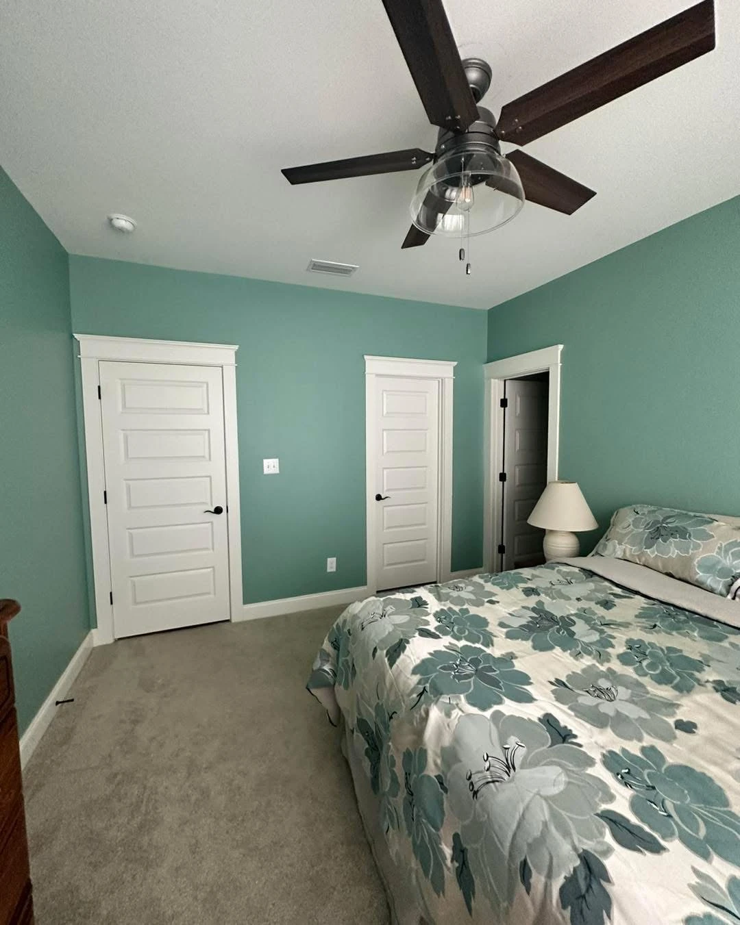 Living room interior painting project